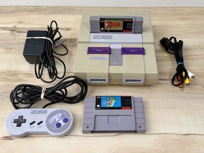 Super Nintendo SNES + 2-Games