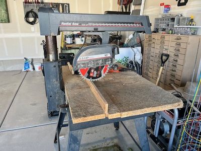 Radial arm saw, Craftsman