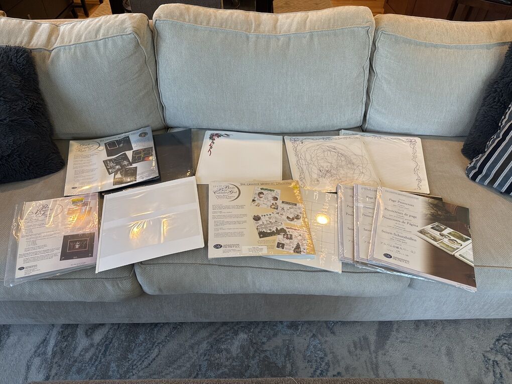 Creative Memories Various 12x12 Pages Old Style