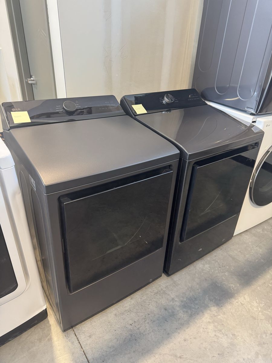 New LG 7.4 CuFt Electric Dryers