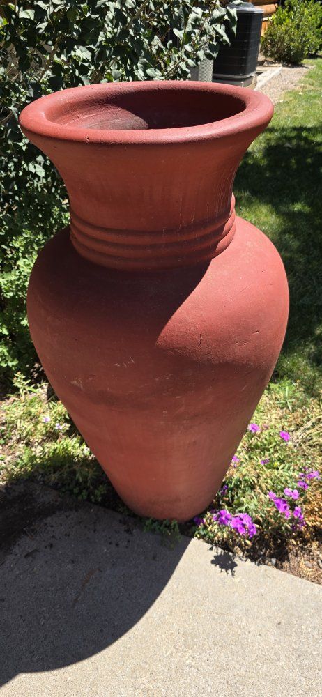 Large Terracotta Garden Urn Planter Pots  3.5 ft tall 