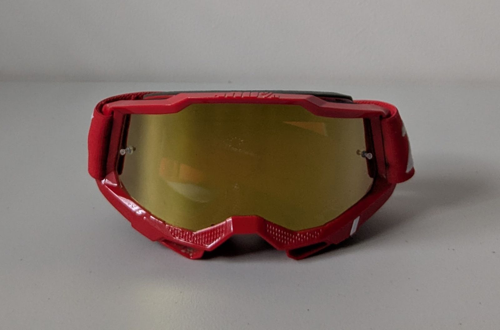 100% OTG Goggles - Red/Gold Lens
