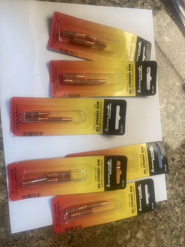 Forney Miller Style Mig Contact Tips
