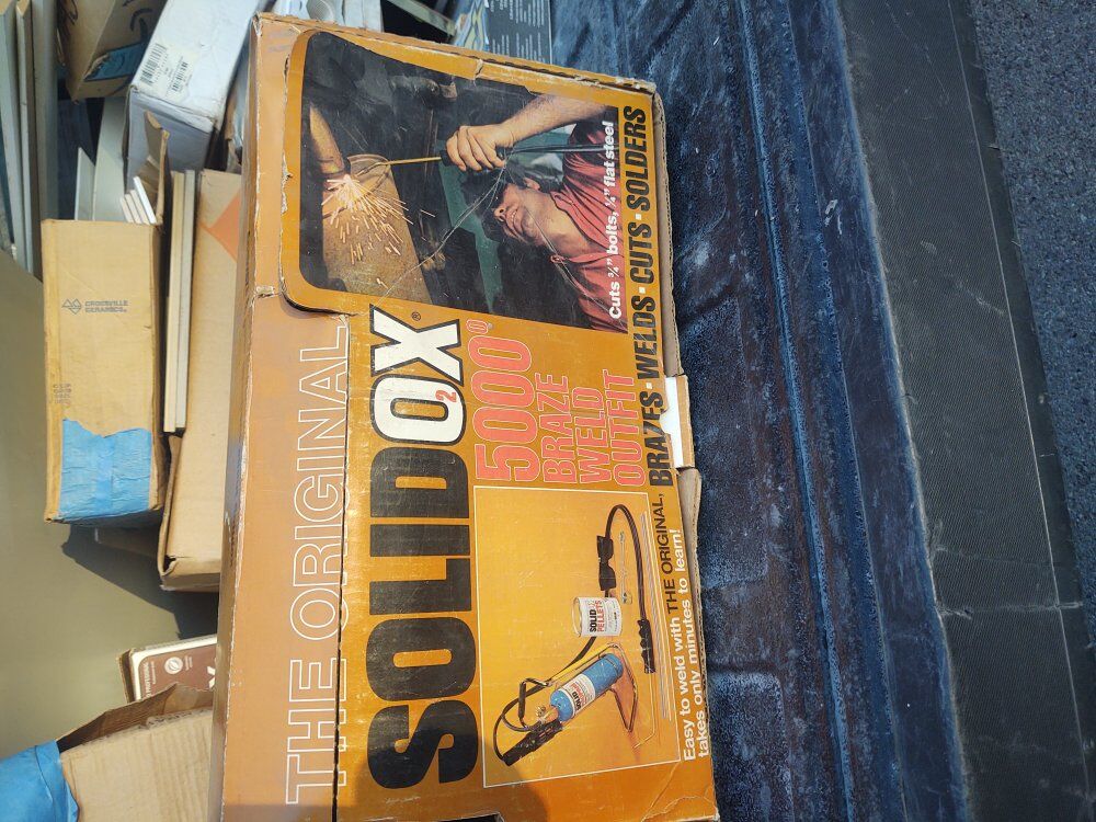 solid ox welding set