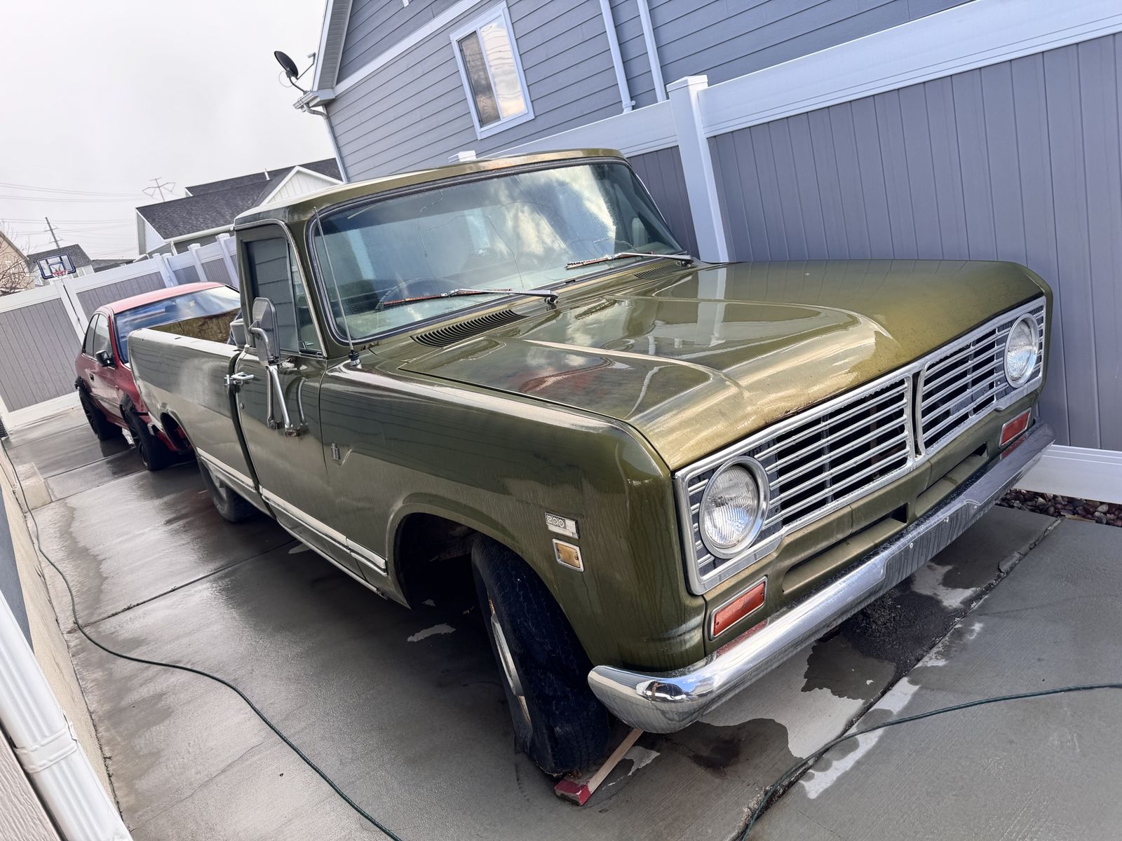 1973 international pick up v8 1110