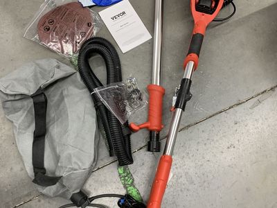 VEVOR Drywall Sander 850-Watt Electric Sander Variable Speed 800-1750RPM Drywall Sander Foldable Sheetrock Sander