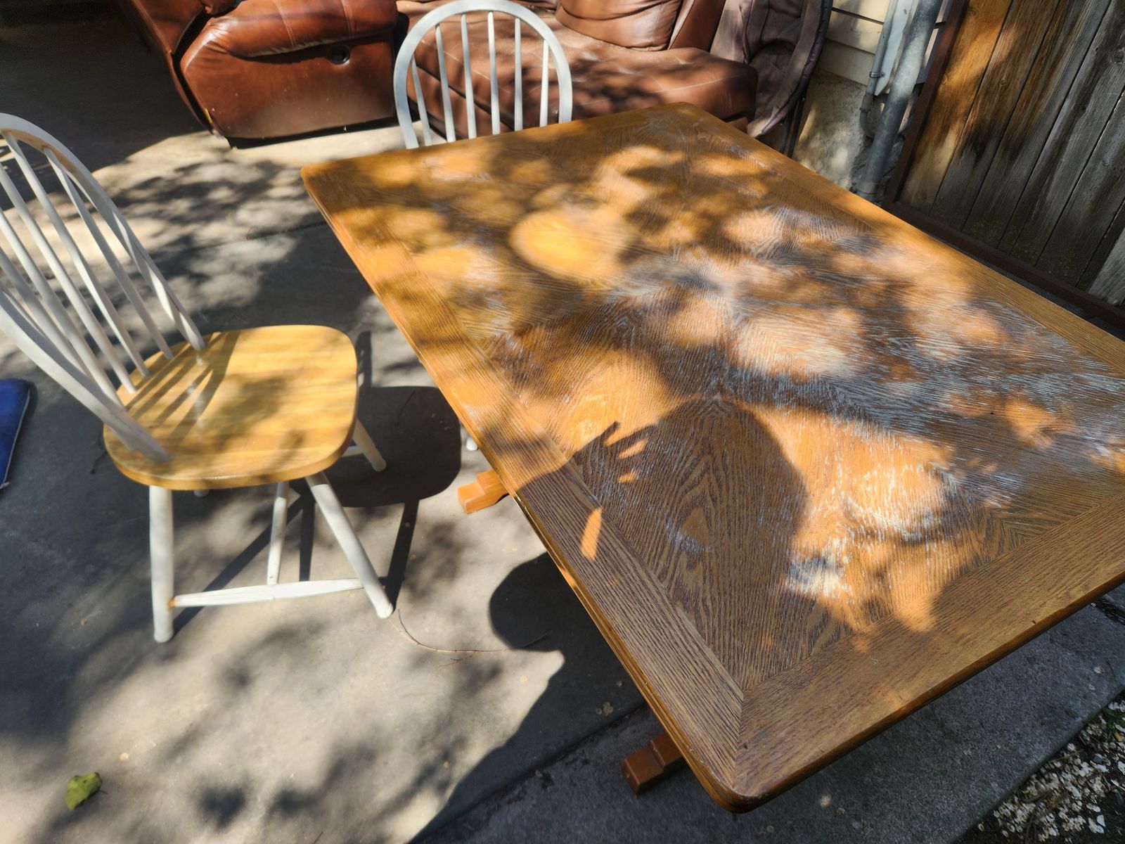 Free kitchen table and 2 chairs