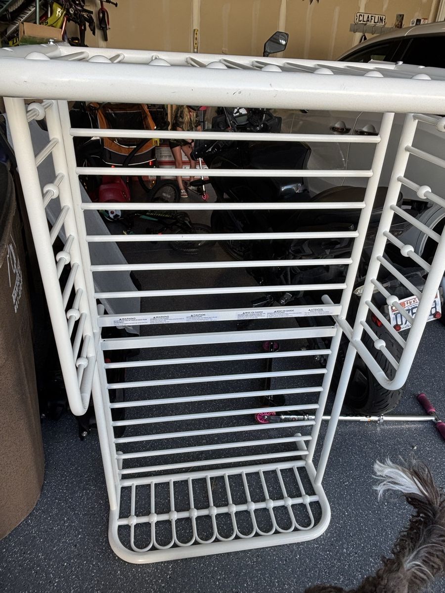 Toddler bed frame and mattress with cover