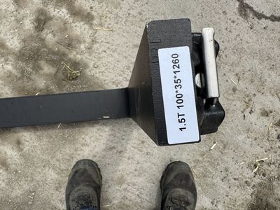 Replacement pallet forks. Rated at 1.5 tons. Price is for each fork.