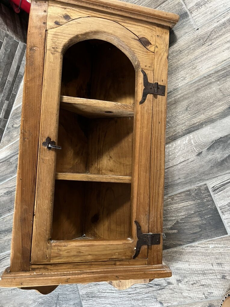 Rustic Corner Shelf