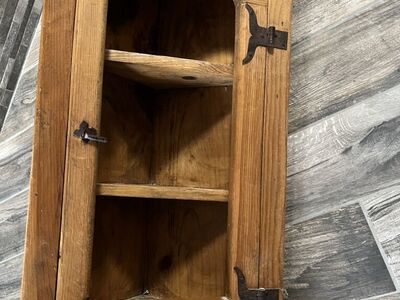 Rustic Corner Shelf