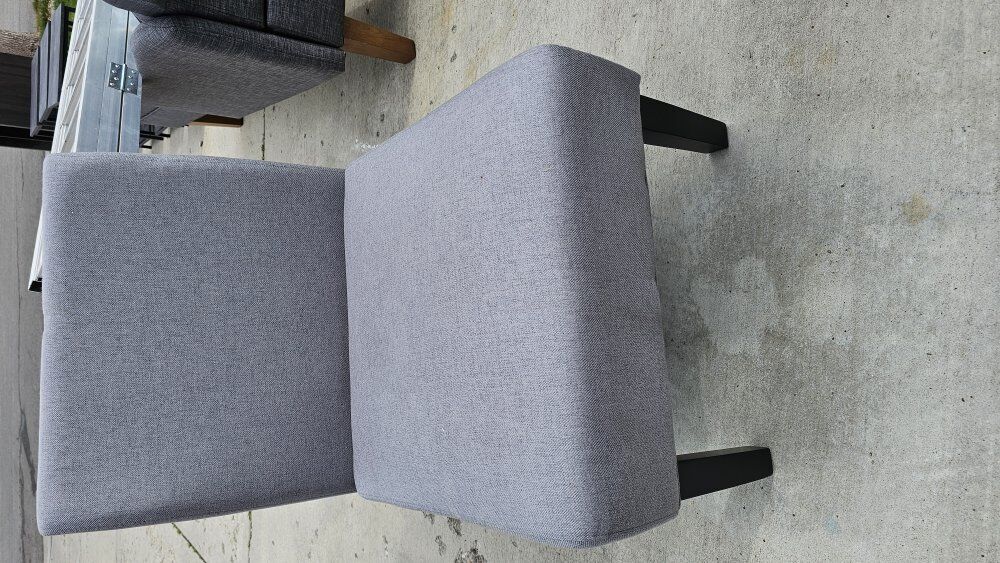 Gray chairs