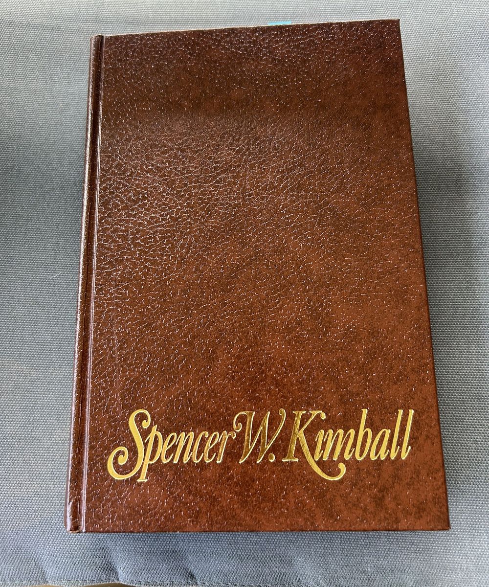 Book - Spencer W. Kimball by Edward L. Kimball (Author), Jr. Andrew E. Kimball (Author) - Hardback Book