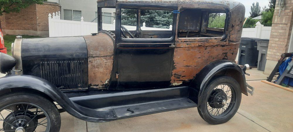 1929 Ford Model A Tudor Sedan - Restoration Project - or Hotrod