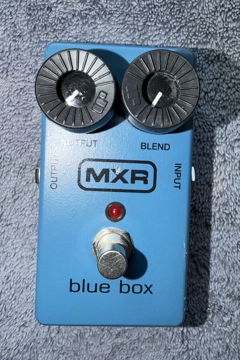 MXR M-103 Blue Box Octave Fuzz Guitar Pedal with Original Box