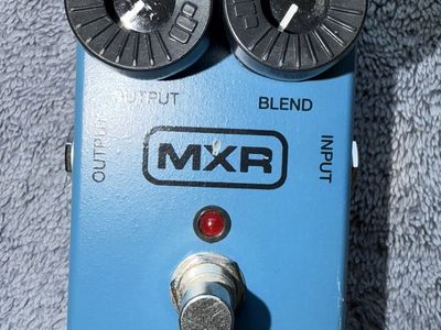 MXR M-103 Blue Box Octave Fuzz Guitar Pedal with Original Box