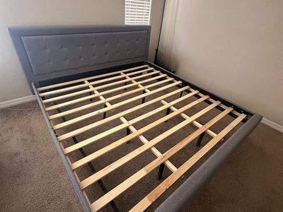 King Size BedFrame with Headrest