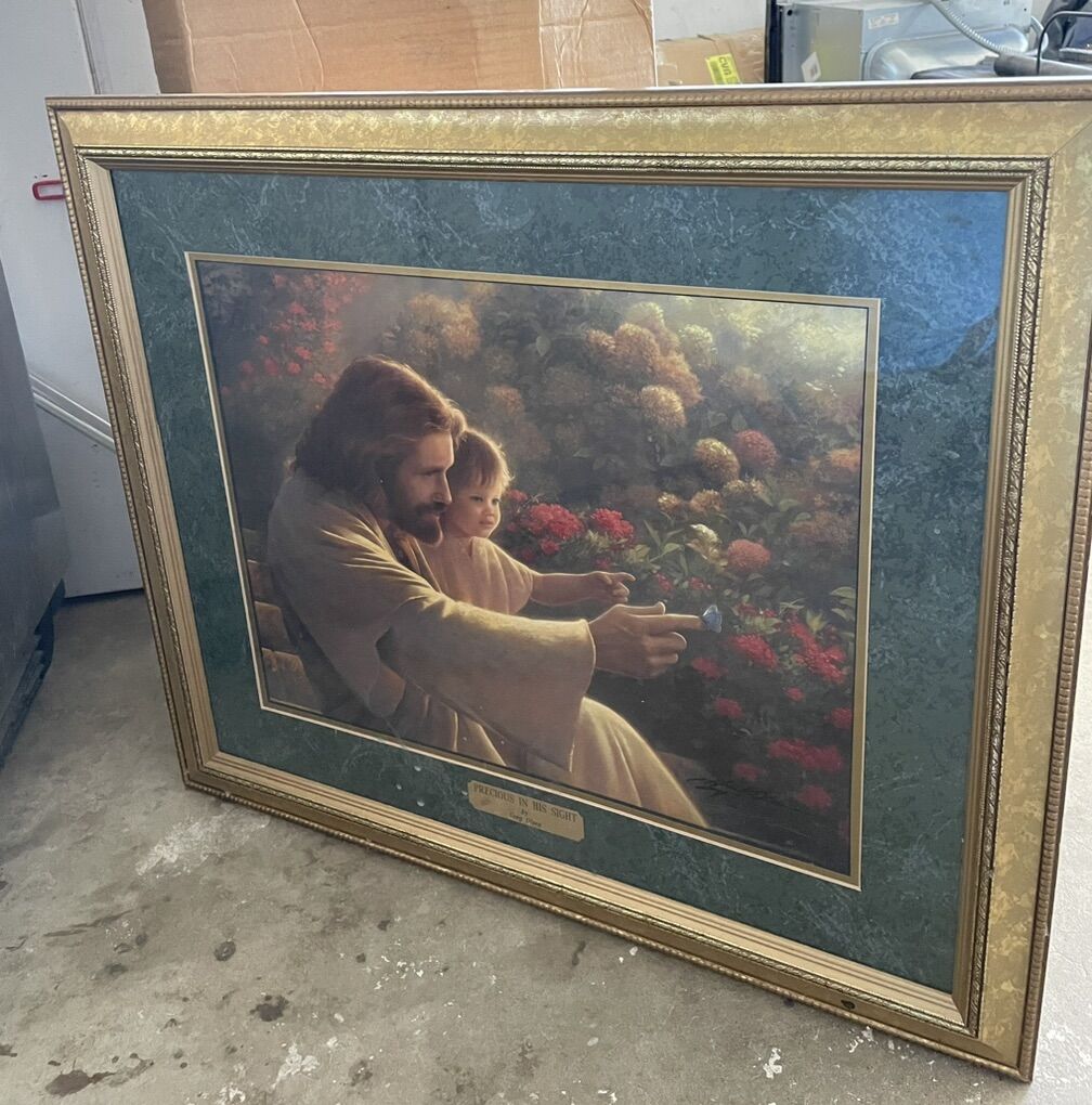 Christ Picture Greg Olsen Precious In His Sight