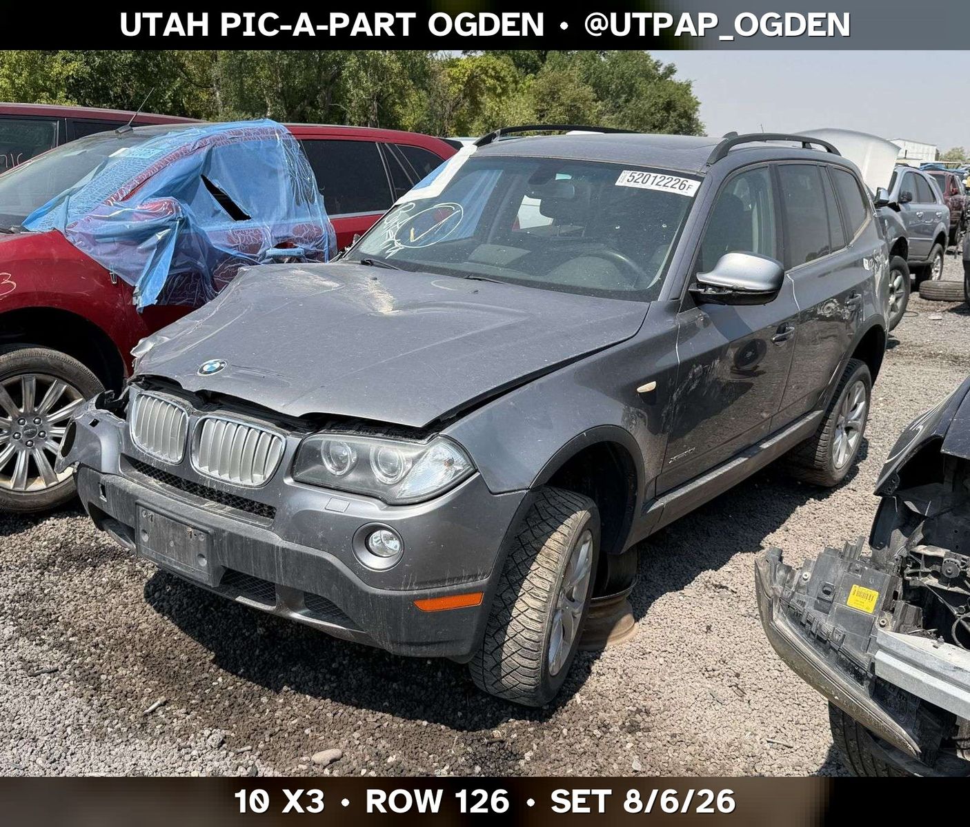 Just In! 2010 BMW X3 E83 Parts - UTPAP Ogden