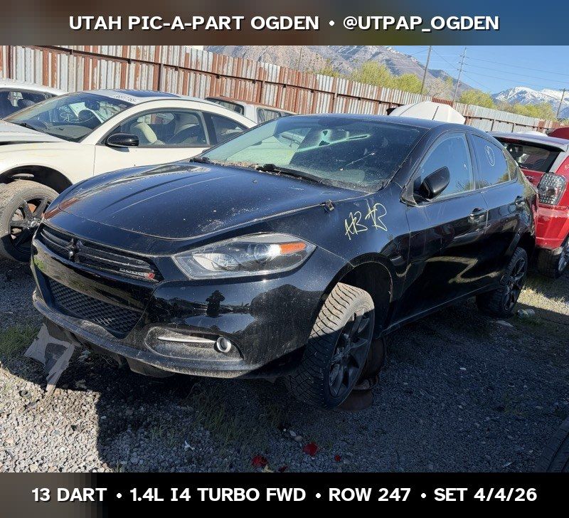 2013 Dodge Dart Parts - UTPAP Ogden