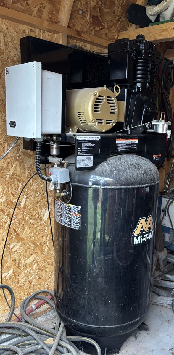Barely used air compressor