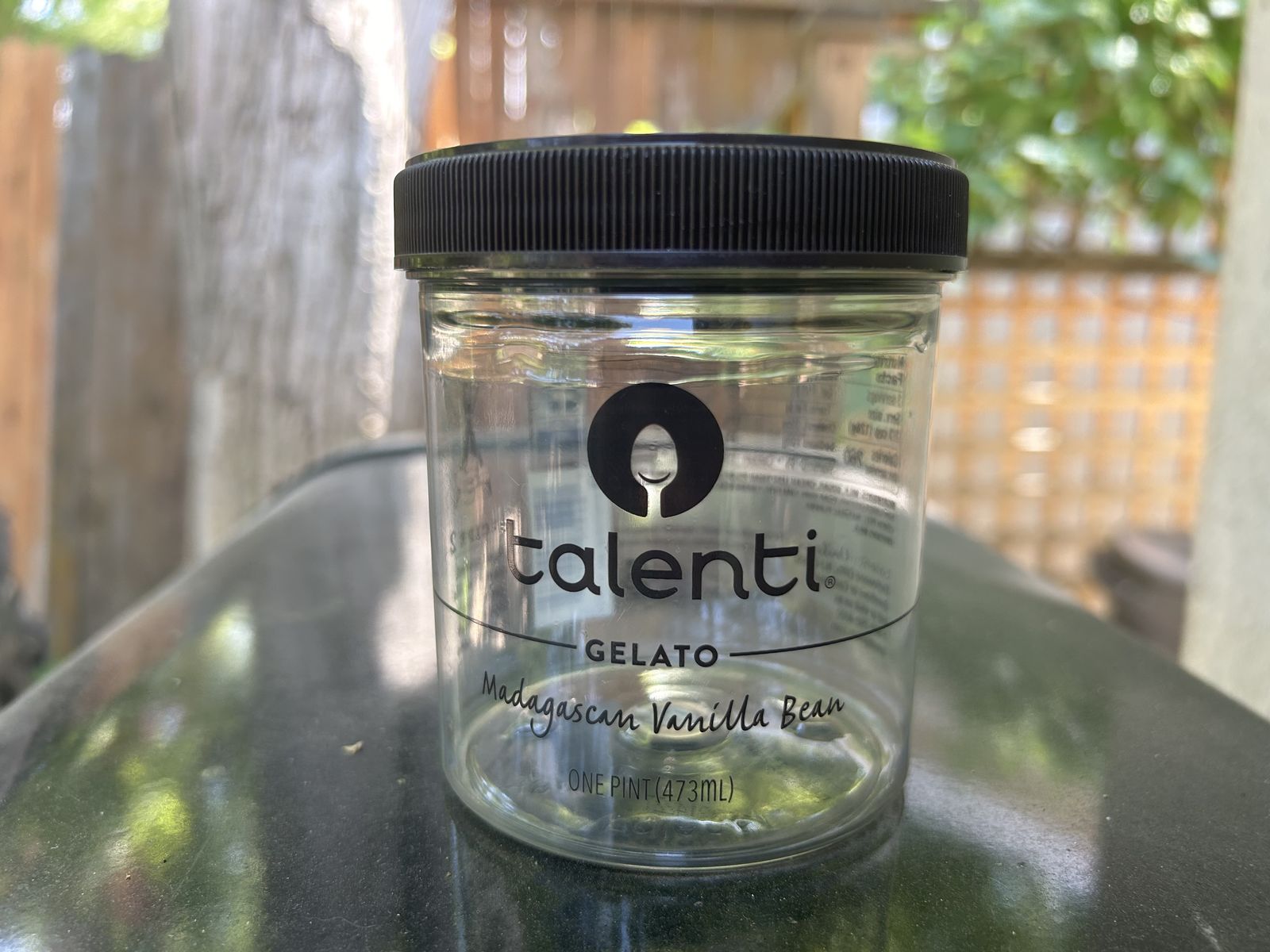 Plastic jars with screw-on lids