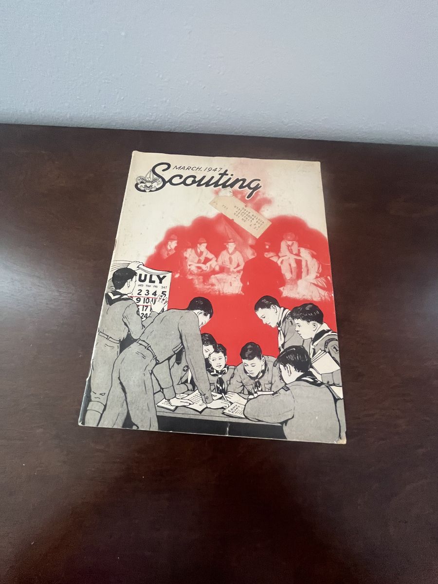 Vintage Scouting Magazine - Mar. 1947