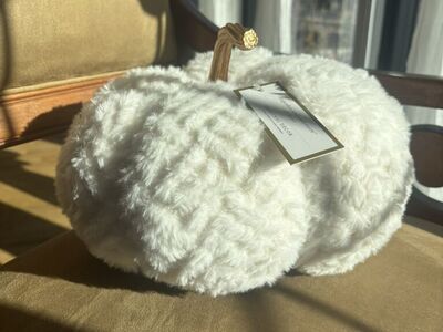 Plush Pumpkin Decorative Pillow