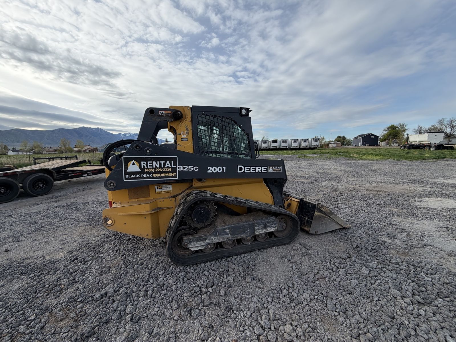 For Sale- For Rent: John Deere 325g Skid Steer