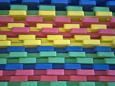 16 24x24in Foam Floor Interlocking Puzzle Tiles