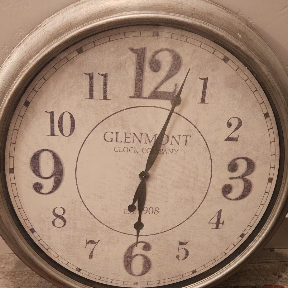 Xtra large 31 inch wall clock