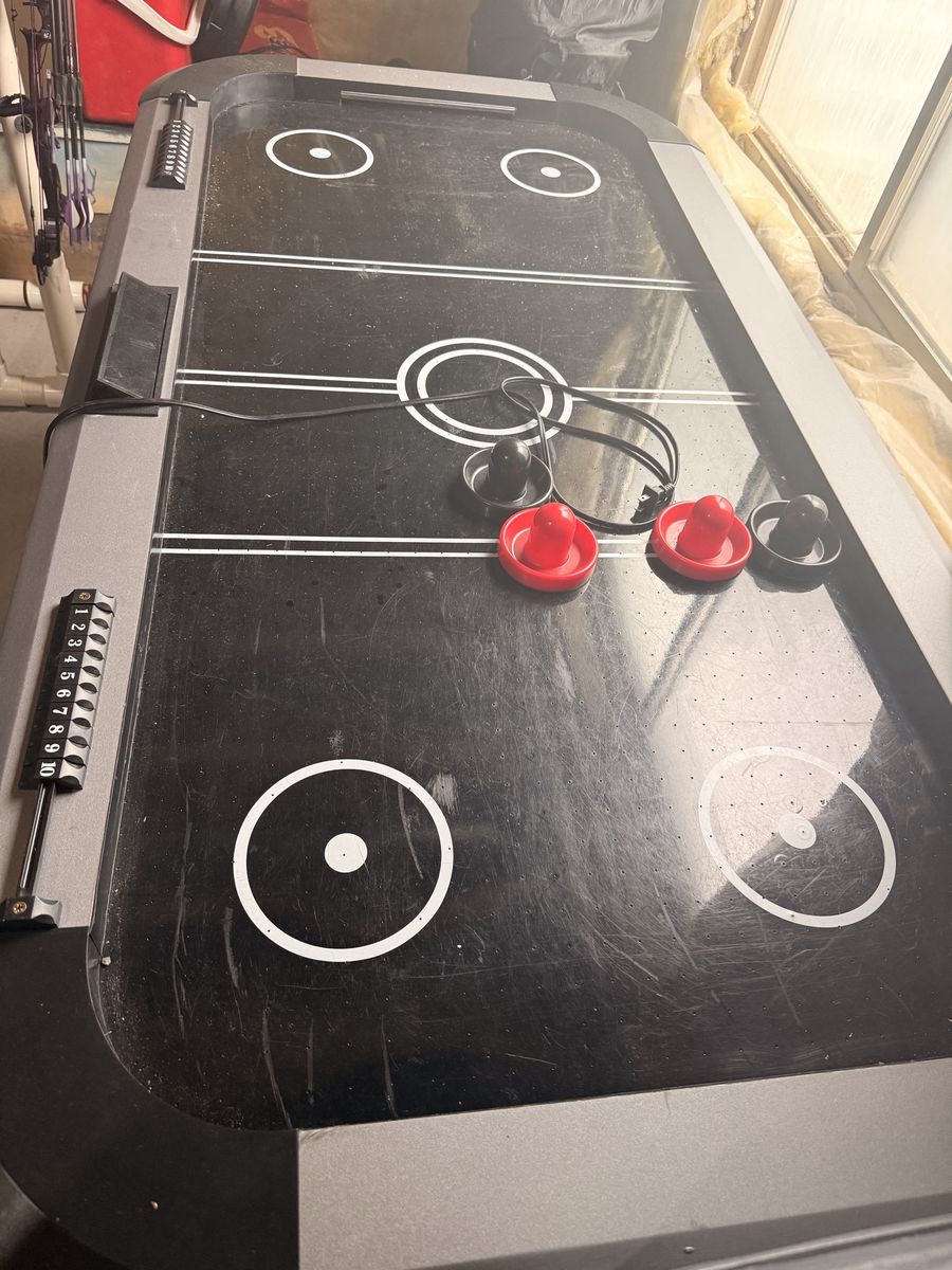 Pucko Air Hockey Table - Used Condition with Paddles and Pucks