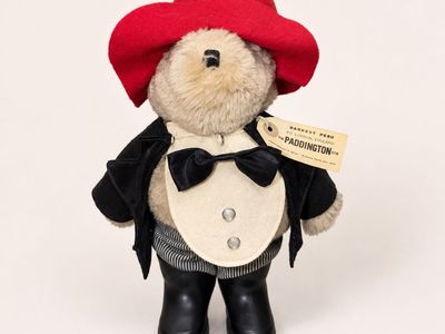 Vintage 1981 Eden Toys Paddington Bear Plush with Original Tag