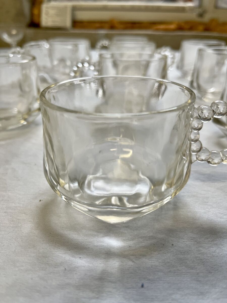 Ten Antique Pearl Handled Punch Cups