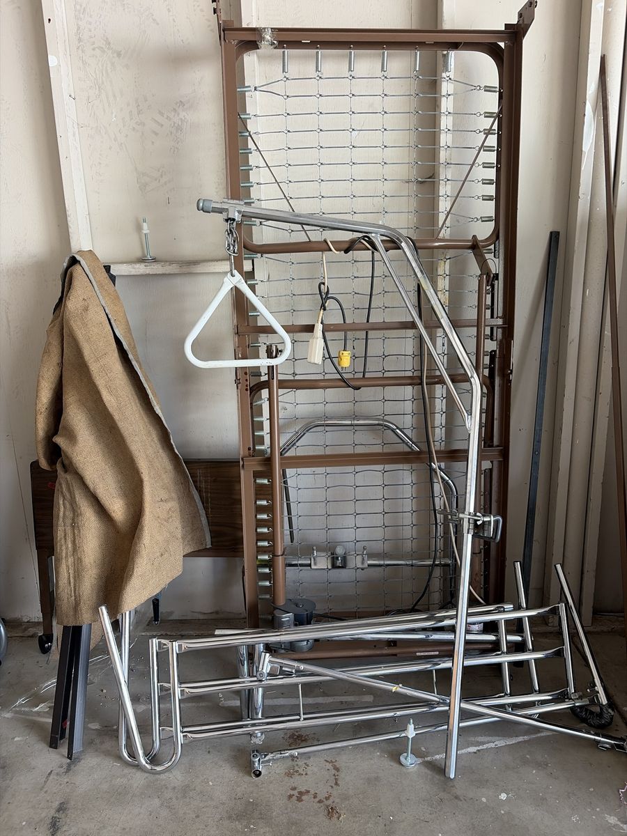 Invacare Home Care Bed Frame with Trapeze Bar - Used Medical Equipment