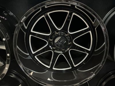 Brand new set of XD8421268344N G-BK MILL 20" x 12" Wheel -44mm Offset 6x139.7 PCD