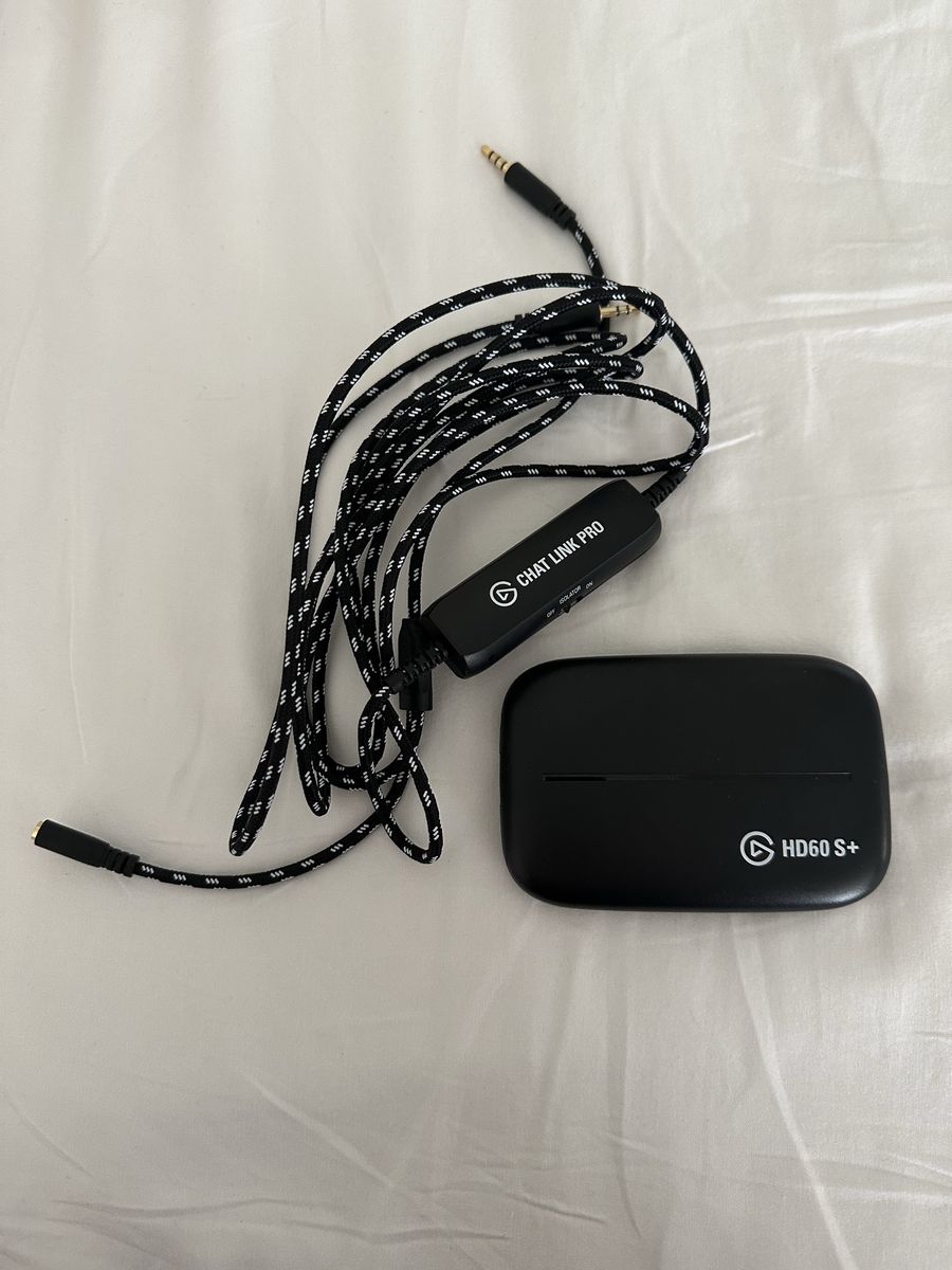 elgato HD60 S+ and Chat Link Pro