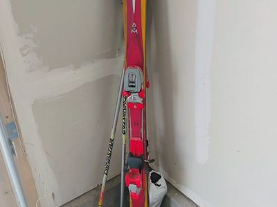 Atomic Beta Race 10.20 Skis with Dynastar Poles and Ski Boots,