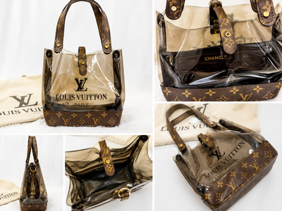 Clear Bags for Sports Shopping LV CC Totes New