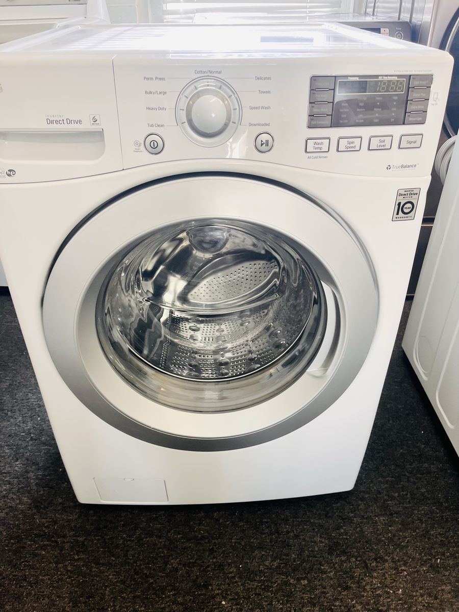 LG ultra capacity 4.5 cu ft washing machine