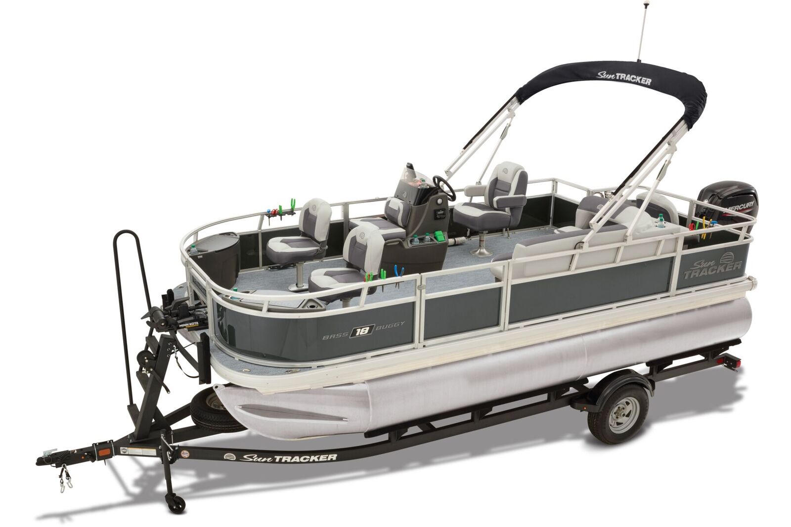2026 Sun Tracker Bass Buggy 18 w 75 HP Mercury Outboard !!!
