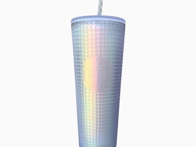 Starbucks Iridescent Unicorn Grid Tumbler | Venti 24 oz. | Spring 2022 Release