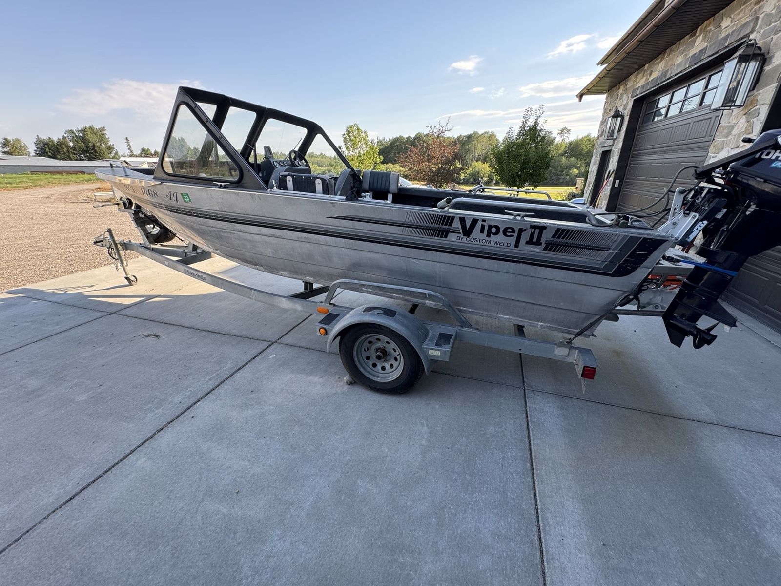 Custom Weld Viper II  - Jet Boat 18.5 (1998)