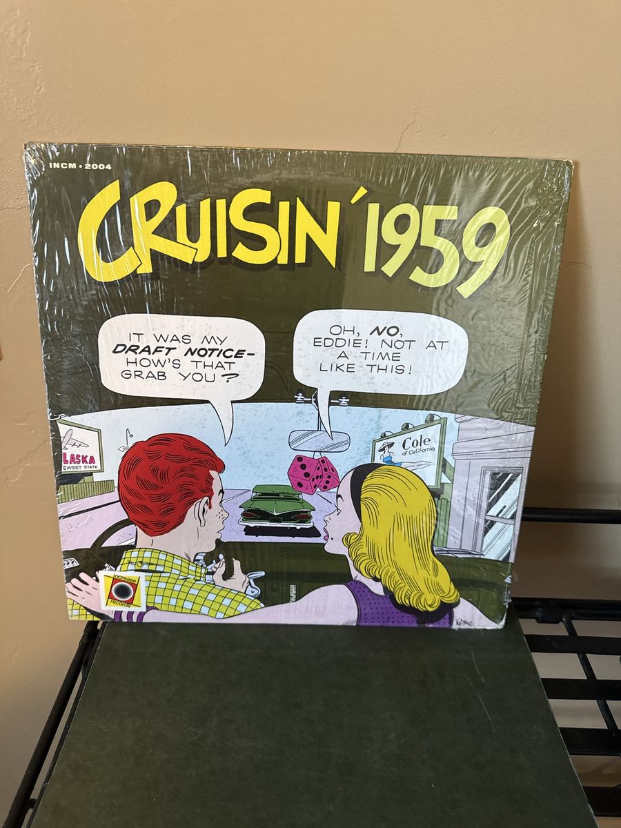Cruisin' 1959 Vinyl Record Album Increase Records INCM 2004