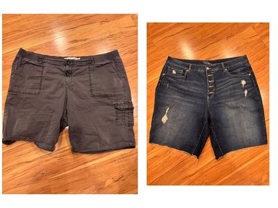 Women’s size 20 shorts longer length $10 each
