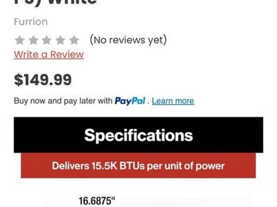 Furrion Chill Air Distribution Box RV White Nee