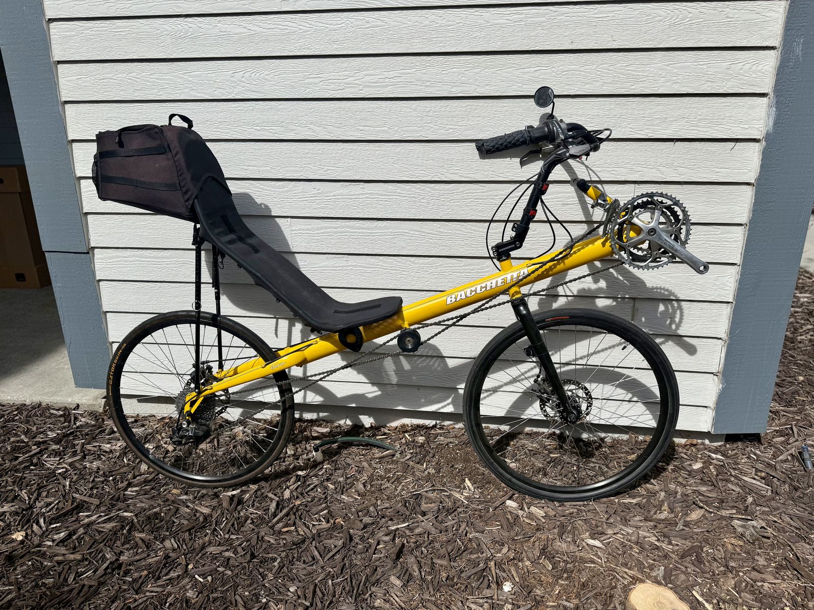 Bacchetta Giro 26 Recumbent Bike, High Racer Recumbent Bicycle