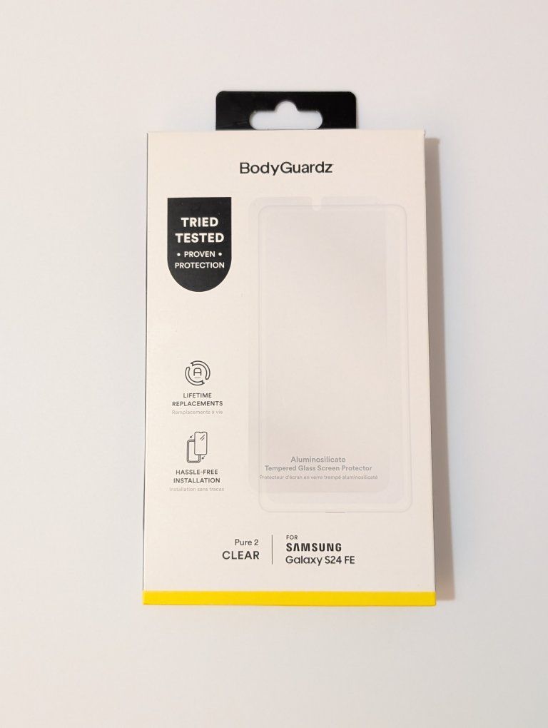 BodyGuardz Pure 2 Screen Protector for Samsung Galaxy S24 FE