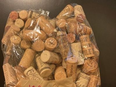 WINE CORKS for crafting (bags of 100)