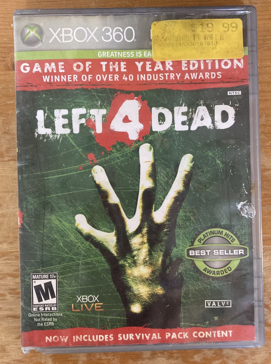 Left 4 Dead Xbox 360